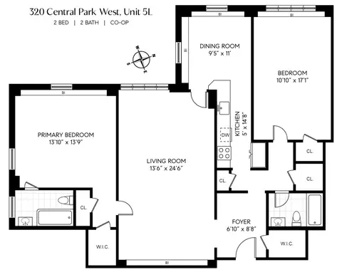 320 Central Park W #5L, New York, NY 10025