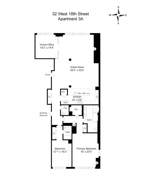 32 W 18th St #3A, New York, NY 10011