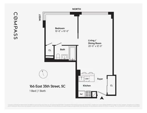 166 E 35th St #5C, New York, NY 10016