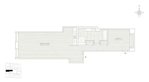 Floorplan - 20 Pine St #910, New York, NY 10005 photo 1 of 2