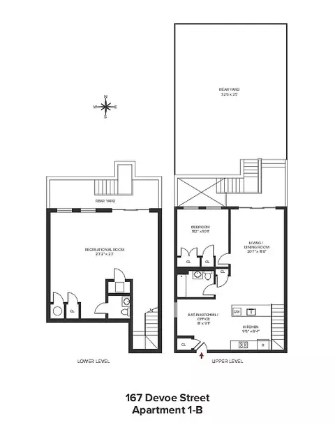 167 Devoe St #1B, Brooklyn, NY 11211