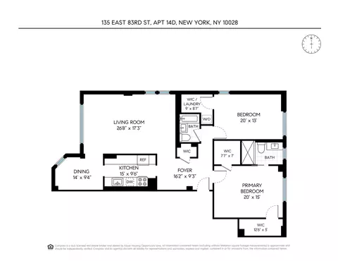 135 E 83rd St #14D, New York, NY 10028