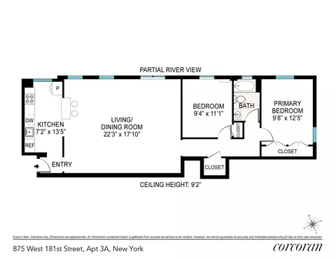 875 W 181st St #3A, New York, NY 10033