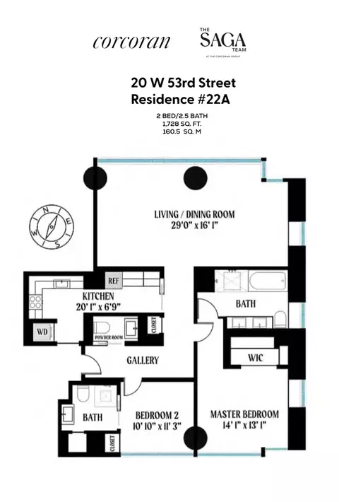 20 W 53rd St #22A, New York, NY 10019