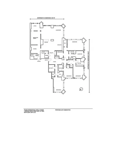 1 Central Park W #40CD, New York, NY 10023