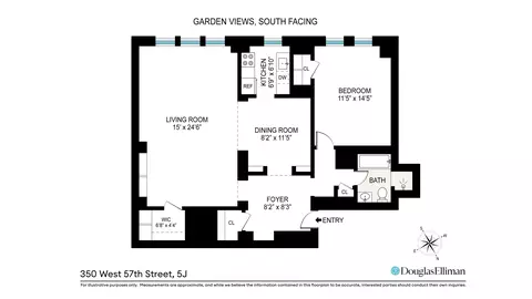 350 W 57th St #5J, New York, NY 10019