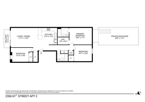 2356 61st St #1B, Brooklyn, NY 11204