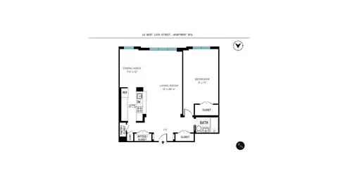 13 W 13th St #5FS, New York, NY 10011