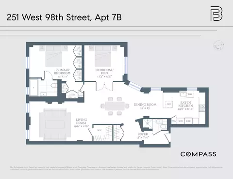 251 W 98th St #7B, New York, NY 10025