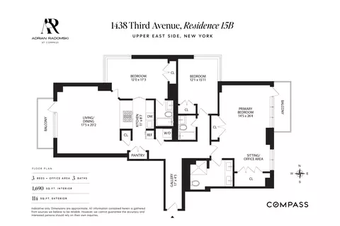 1438 3rd Ave #15B, New York, NY 10028