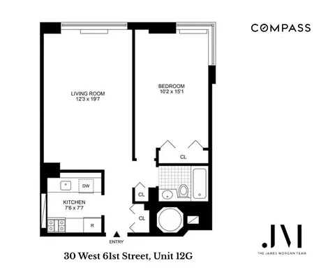 30 W 61st St #12G, New York, NY 10023