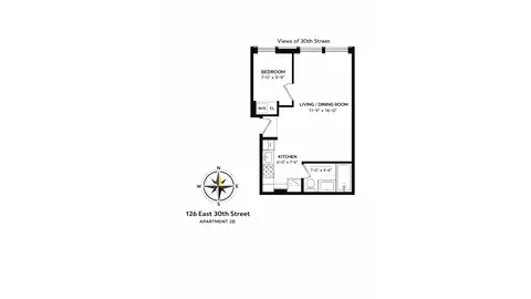 126 E 30th St #2B, New York, NY 10016