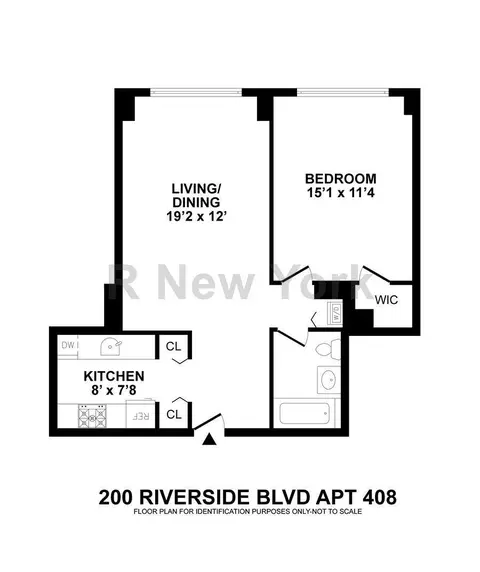 200 Riverside Blvd #408, New York, NY 10069