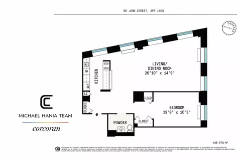 99 John St #1809, New York, NY 10038