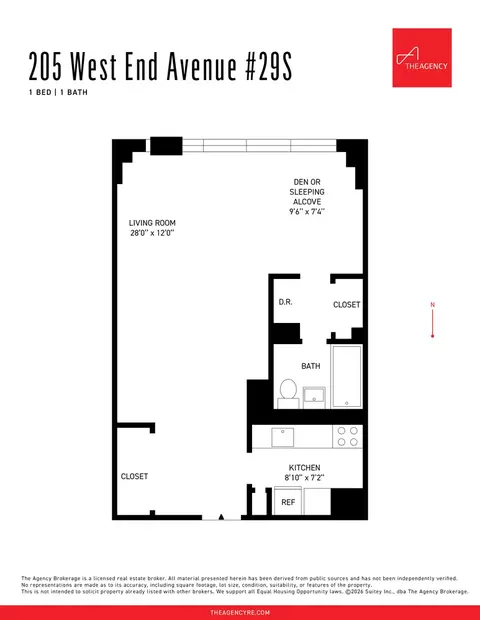 205 W End Ave #29S, New York, NY 10023