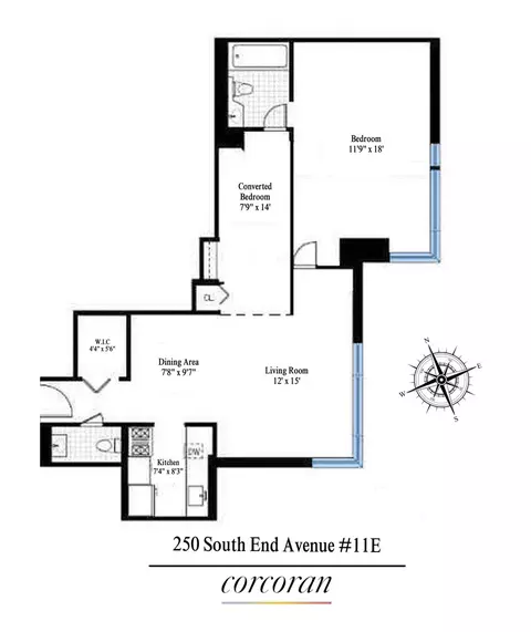 250 S End Ave #11E, New York, NY 10280