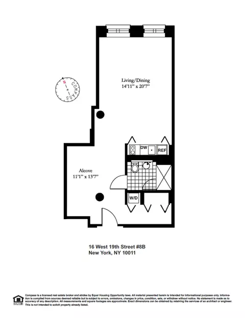 16 W 19th St #8B, New York, NY 10011