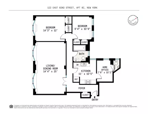 122 E 82nd St #8C, New York, NY 10028