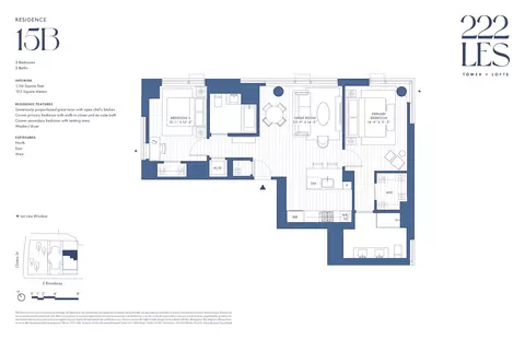 222 E Broadway #15B, New York, NY 10002