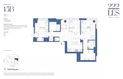 222 E Broadway #15B, New York, NY 10002