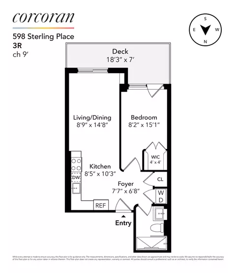 598 Sterling Pl #3R, Brooklyn, NY 11238