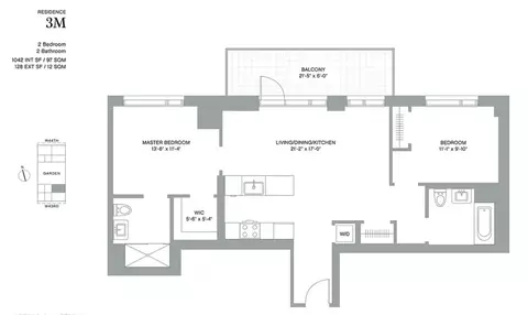 505-513 W 43rd St #3M, New York, NY 10036