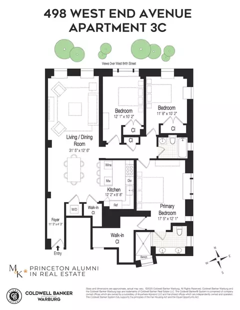 498 W End Ave #3C, New York, NY 10024