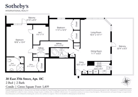 30 E 37th St #11C, New York, NY 10016