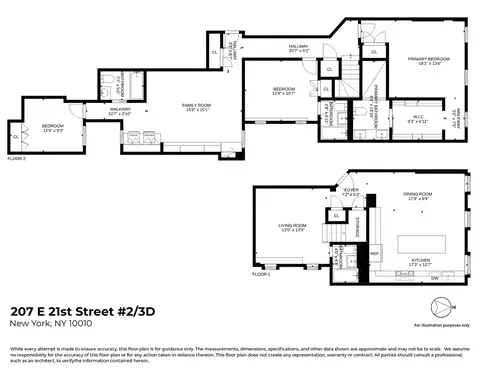 207 E 21st St #2/3D, New York, NY 10010