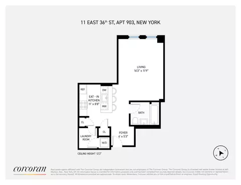 11 E 36th St #903, New York, NY 10016