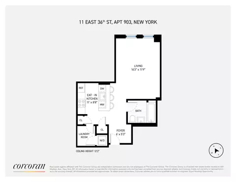 11 E 36th St #903, New York, NY 10016