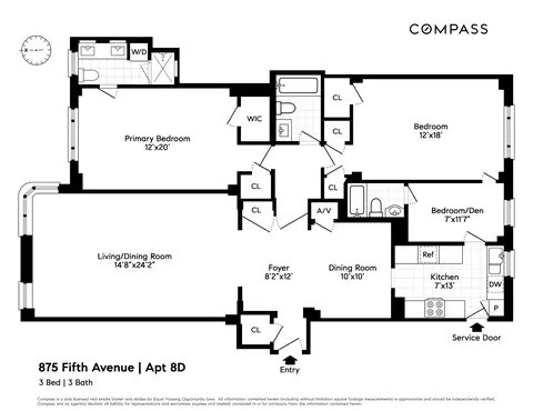 875 5th Ave #8D, New York, NY 10065