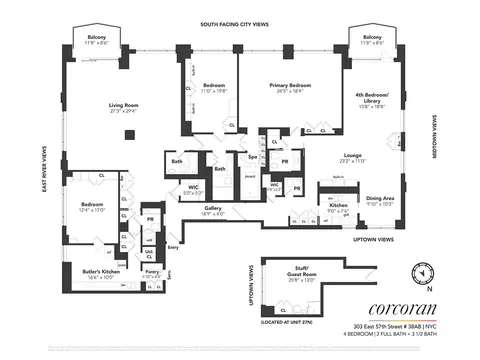 303 E 57th St #38AB/27N, New York, NY 10022