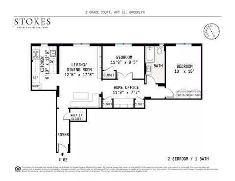 2 Grace Ct #6E, Brooklyn, NY 11201