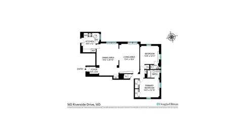160 Riverside Dr #16D, New York, NY 10024