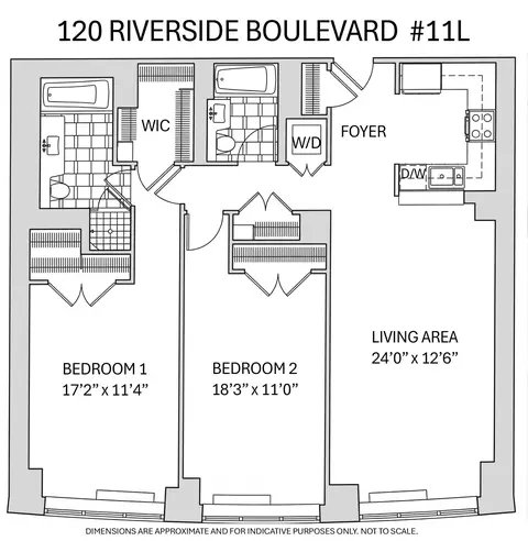 120 Riverside Blvd #11-L, New York, NY 10069