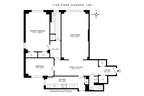 1150 Park Ave #10D, New York, NY 10128