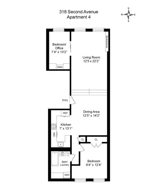 318 2nd Ave #4, New York, NY 10003
