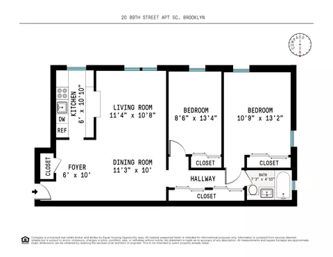 20 89th St #5C, Brooklyn, NY 11209