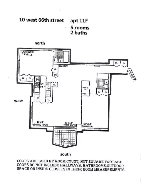10 W 66th St #11-F, New York, NY 10023