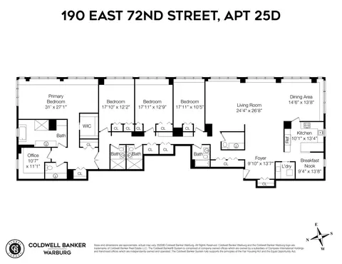 190 E 72nd St #25BD, New York, NY 10021