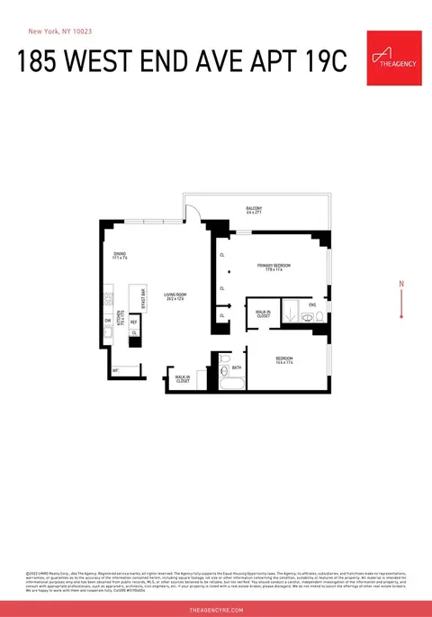 185 W End Ave #19C, New York, NY 10023