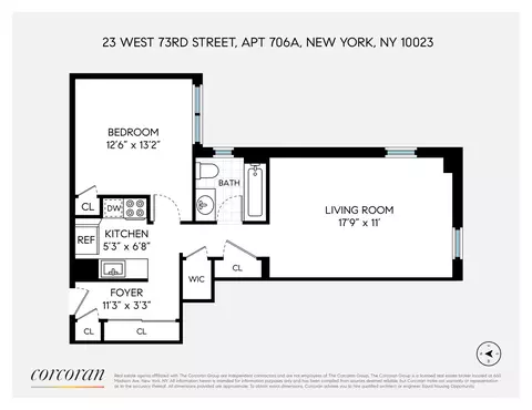 23 W 73rd St #706A, New York, NY 10023