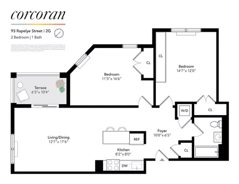 93 Rapelye St #2G, Brooklyn, NY 11231