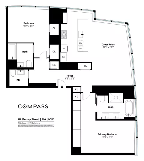 111 Murray St #21A, New York, NY 10007