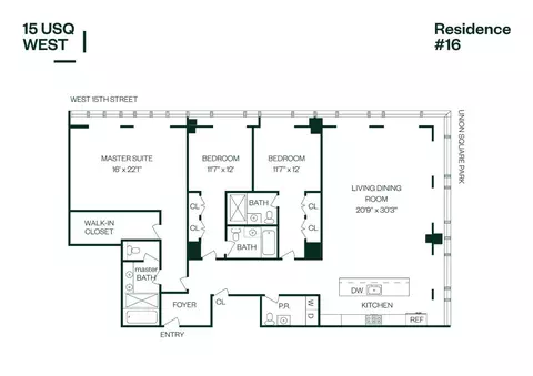 15 Union Sq W #16, New York, NY 10003