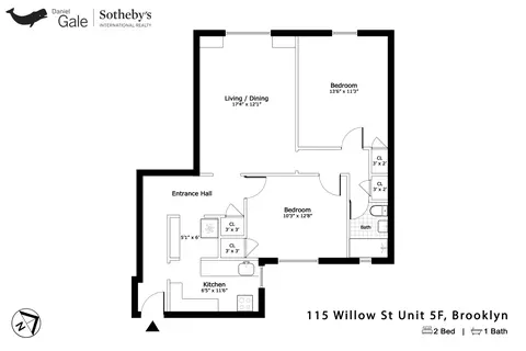 115 Willow St #5F, Brooklyn, NY 11201