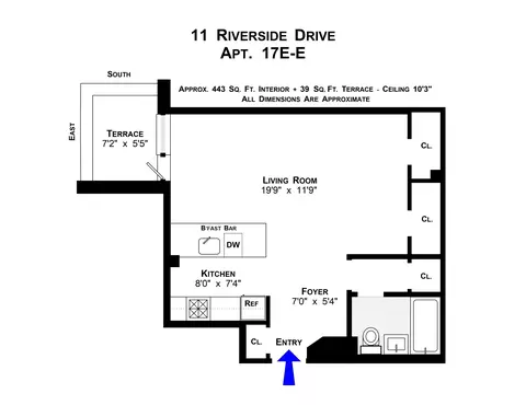 11 Riverside Dr #17E, New York, NY 10023