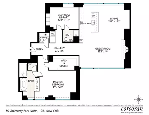 50 Gramercy Park N #12B, New York, NY 10010