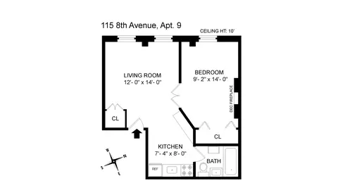 115 8th Ave #9, Brooklyn, NY 11215